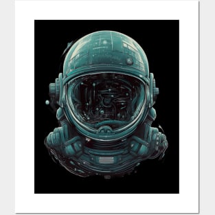 Astronaut Spacesuit Adventure - Cosmic Exploration Design Posters and Art